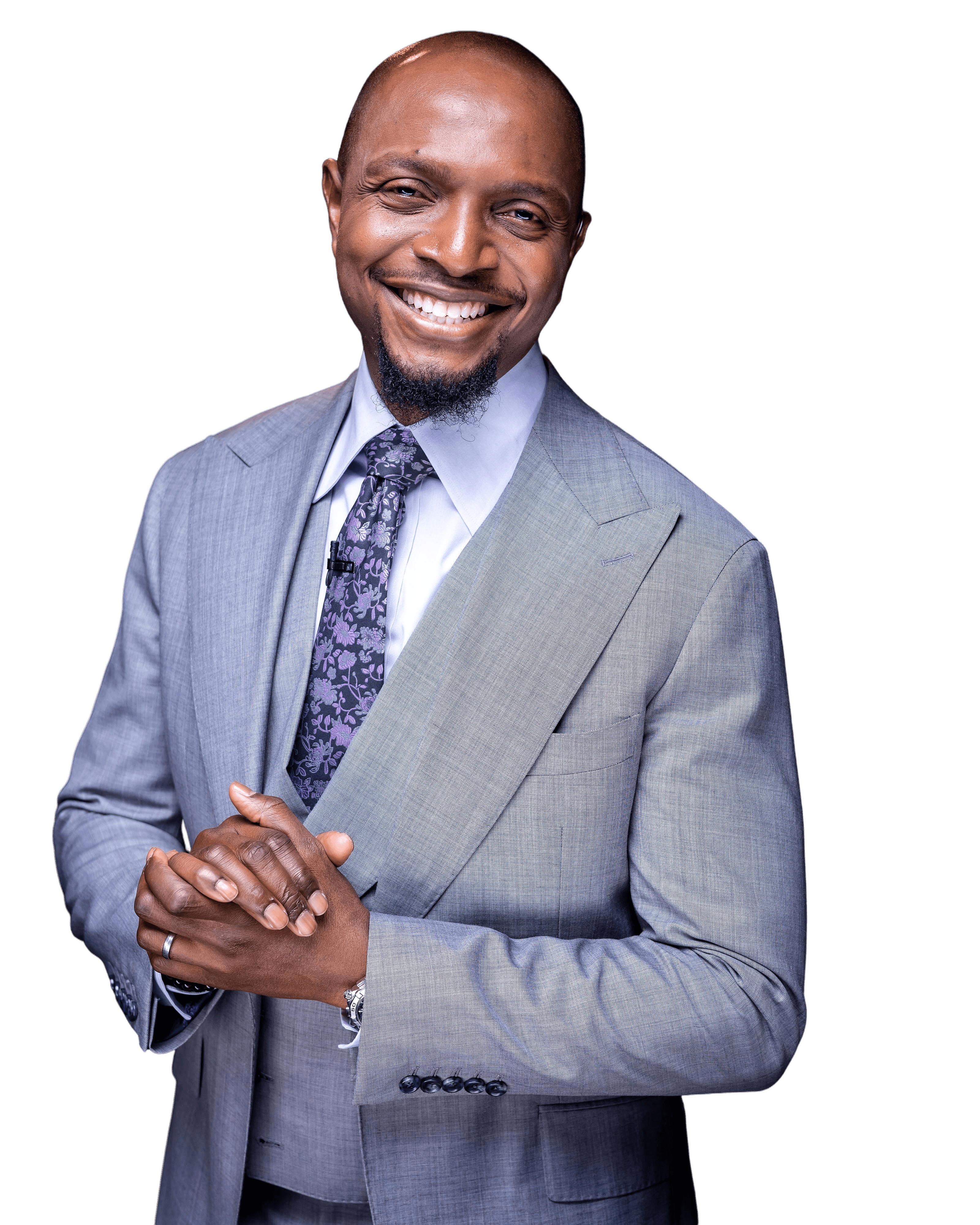 Professional smiling man